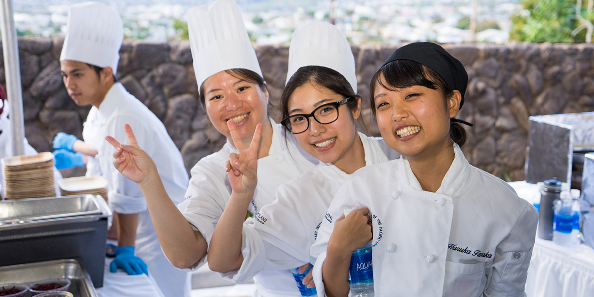 Culinary Institute of the Pacific Students