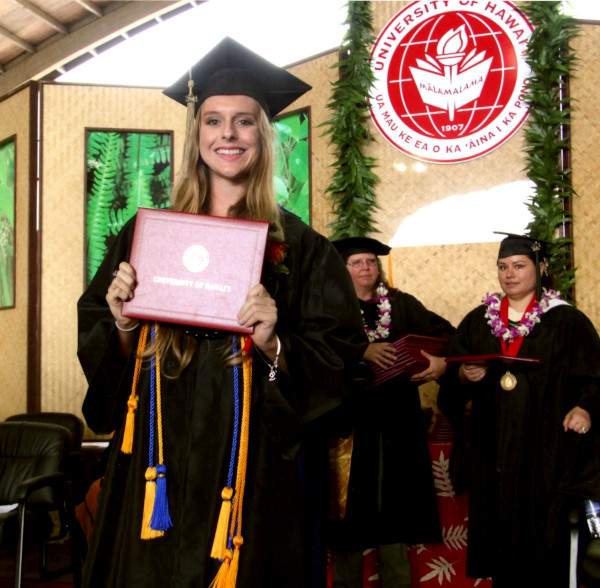 Lindsey graduated with an accounting degree