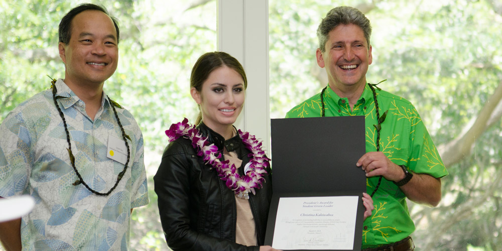 Green Initiative Awards winners recognized