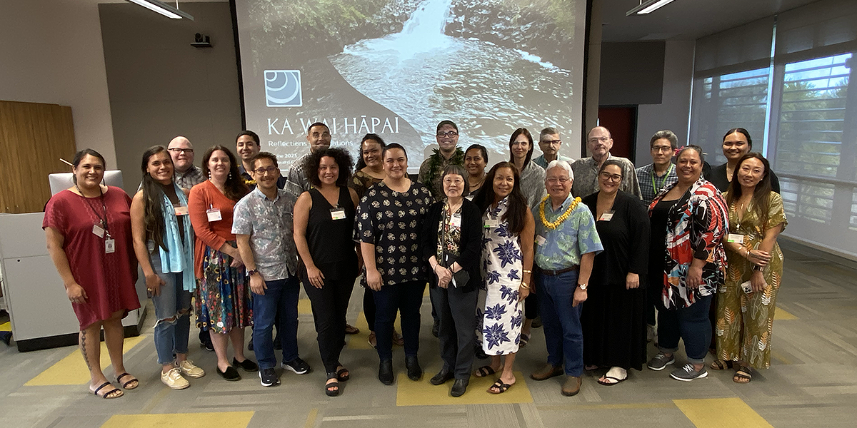 Hawaiʻi library and archive workers gathered to discuss Hawaiian knowledge organization and improved access.