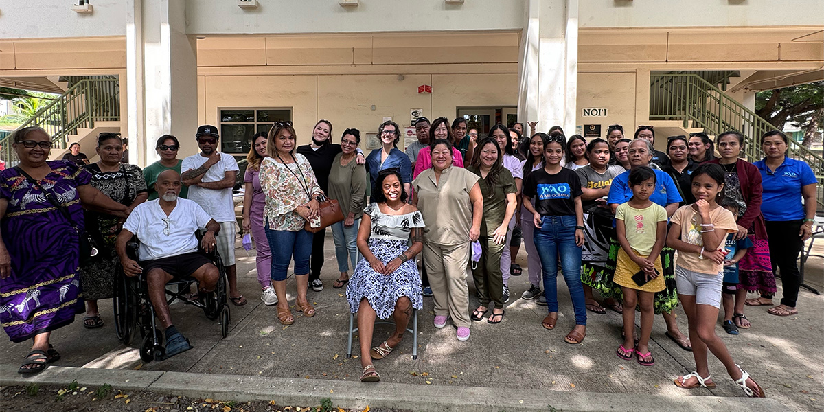 UHMC staff members and volunteers