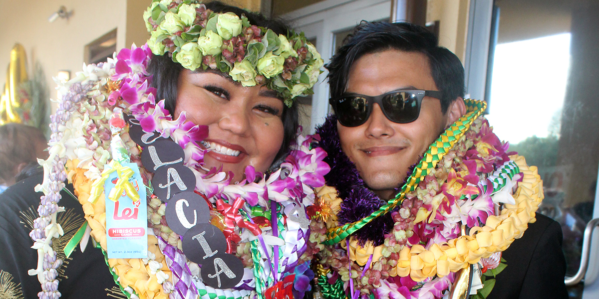 Kyler Arruda-Sukehira and Jelacia Peralta