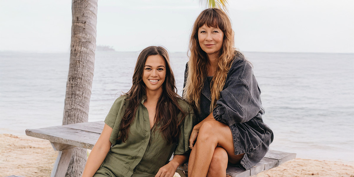 Larissa Nordyke, left, and Jennifer Binney