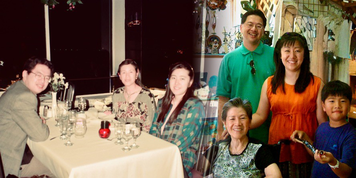 Naoto Ueno and family