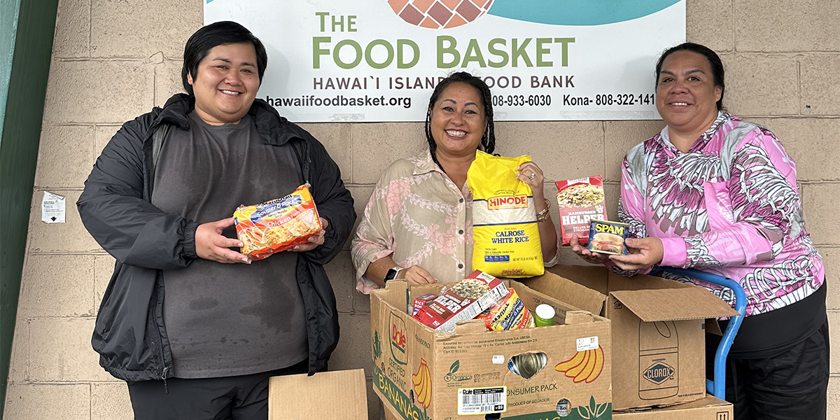 Kaleb Matthews and Sherri Akau