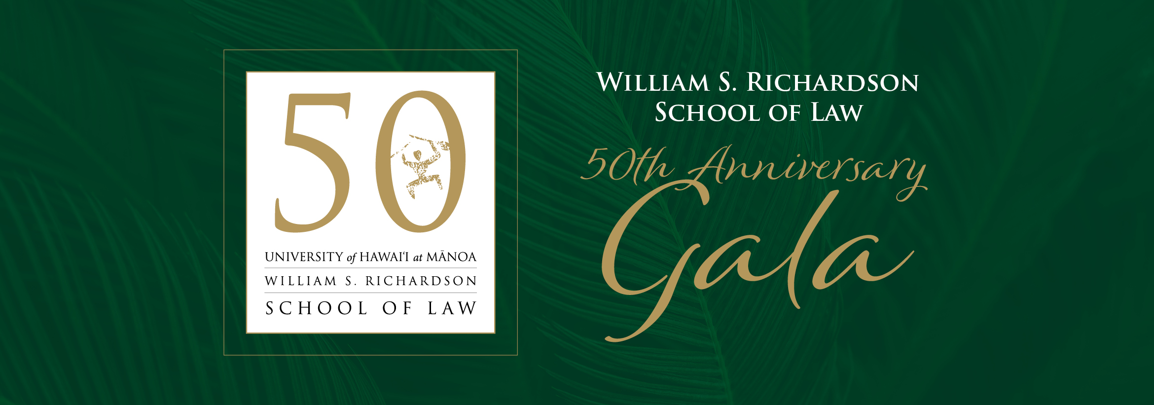 50th anniversary gala event header graphic