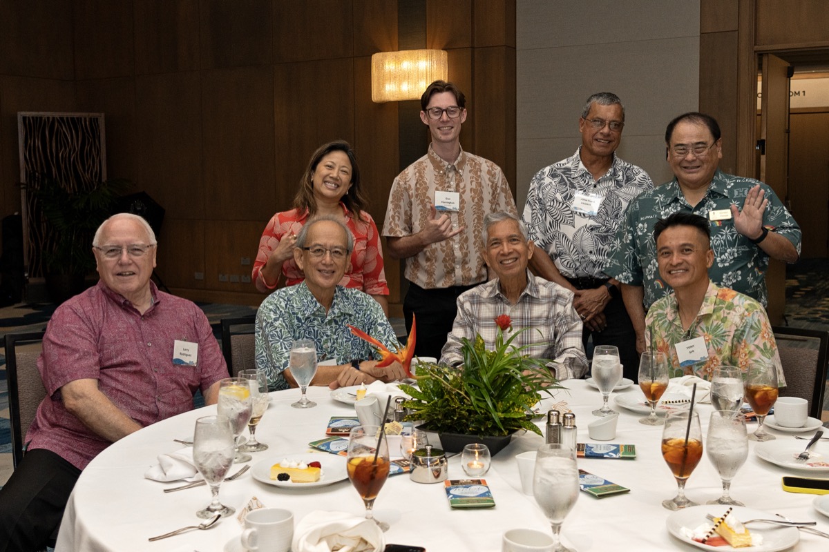 Heritage Society attendees