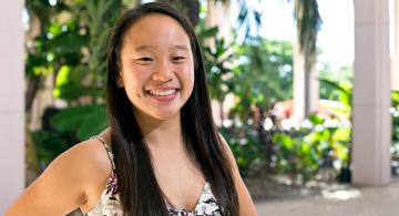 Scholarships help Hannah stay home