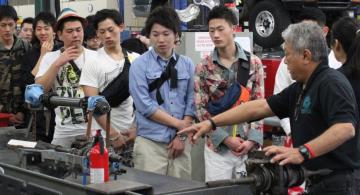Touring the AMT facility