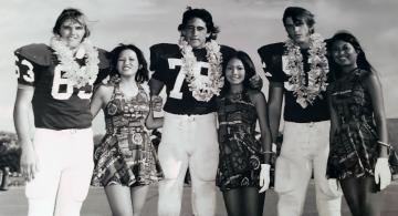 Mark Robison (center), Rainbow Warrior