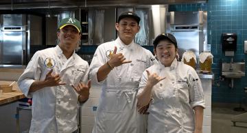 KCC culinary students