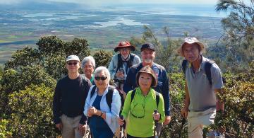 John Hall on Palikea hike