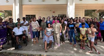 UHMC staff members and volunteers