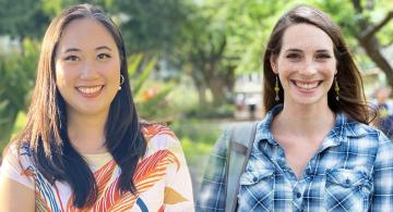 Kristen Urada and Raina Heaton