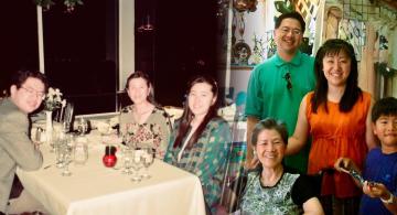 Naoto Ueno and family