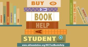 Buy a Book, Help a Honolulu CC Student