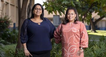Shanna Laʻa and Ray Pikelny-Cook