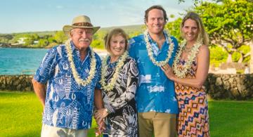Susan Bendon and family