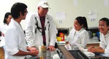 Dr. Wayne T. Iwaoka teaching