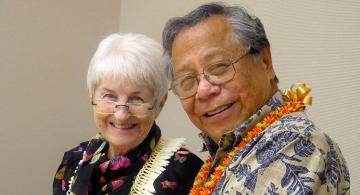 Dr. Benjamin Young and his wife DeDe