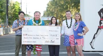 Ed Buck check presentation