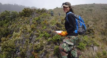 Samantha Alvarado at Haleakala National Park