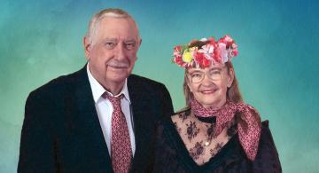 Jacquie Maly and her husband