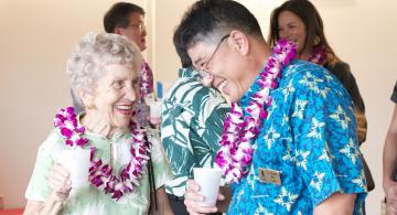 C. Scott Wo and UH West Oahu donor