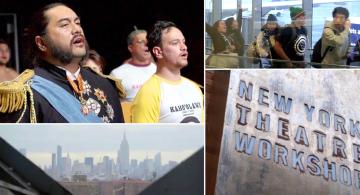 Historic debut off-Broadway