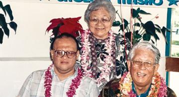 Okasako ‘ohana: Michiko & Masao with their son Neil