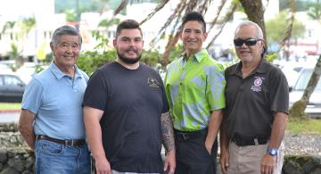 Jack Fujii, Jericho Tobin, Ash Tsuji and Lew Nakamura