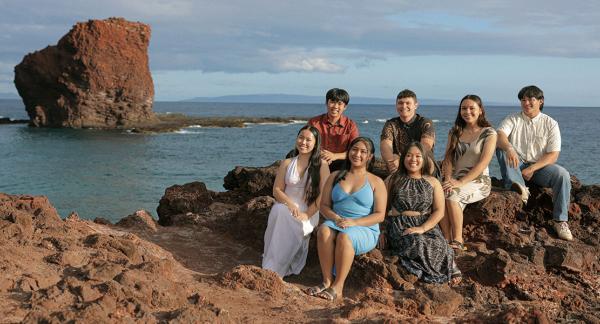 Lanai High School students
