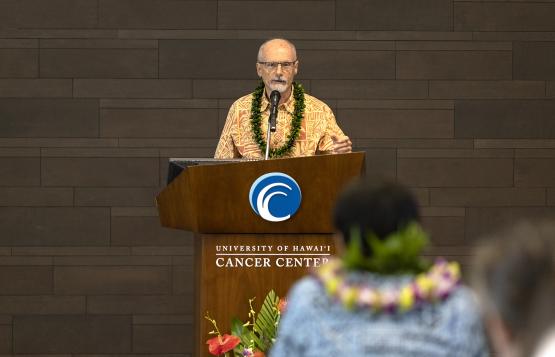 UHCC Director Ueno reception image