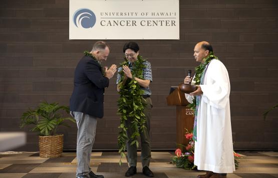 UHCC Director Ueno reception image
