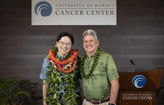 UHCC Director Ueno reception image
