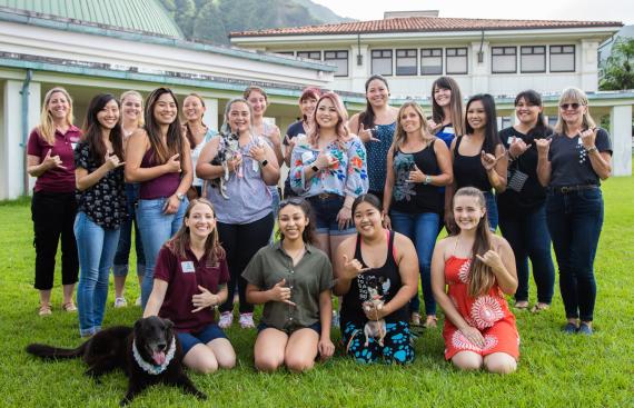 Vet Tech Open House group photo